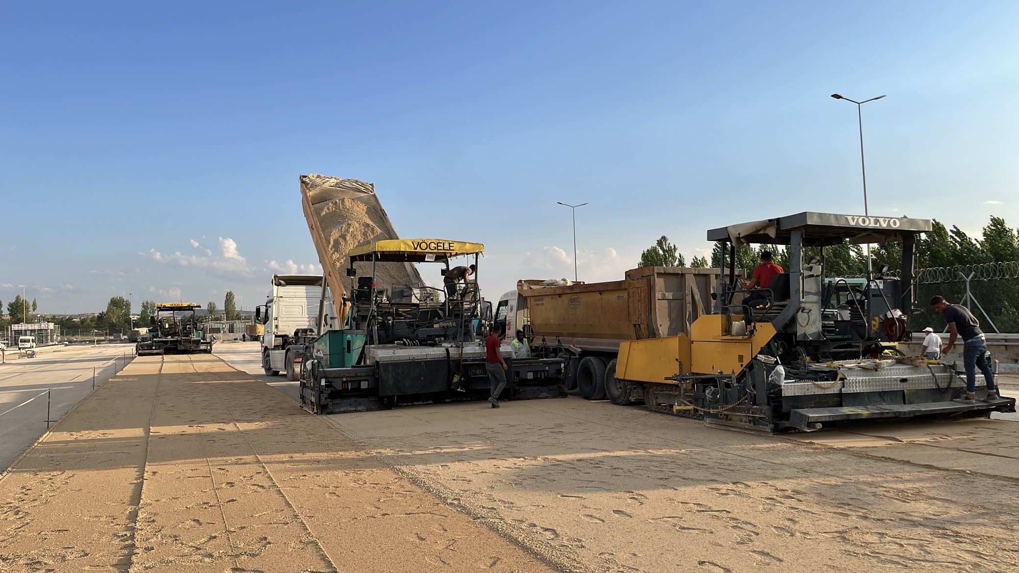 Aselsan Gölbaşı Yol Asfaltlama Çalışması